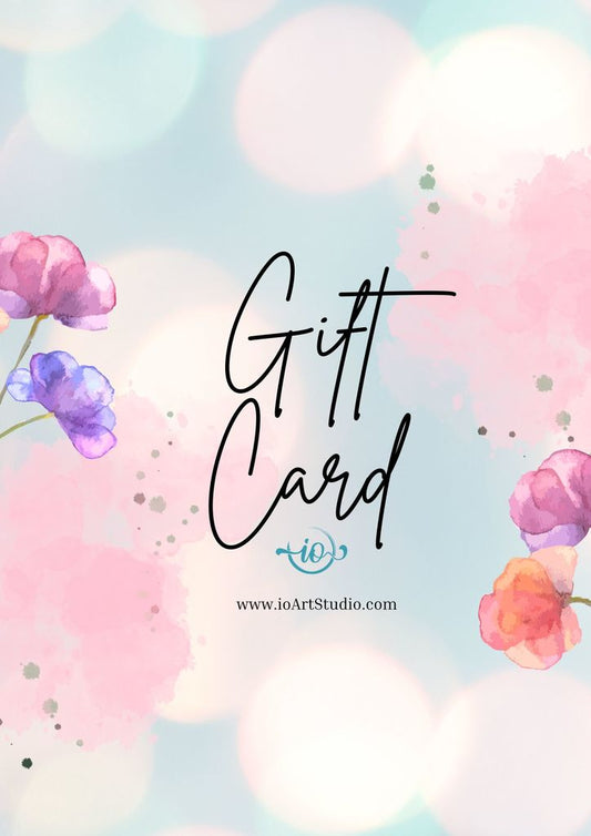 Unique Gift: ioArtStudio Gift Card 